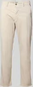 Drykorn straight fit chino van katoenmix