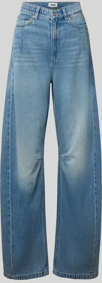 Drykorn straight fit jeans van pure katoen model 'LIABLE'