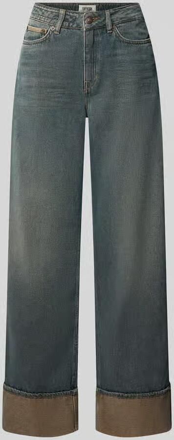 Drykorn straight fit jeans van pure katoen model 'Medley'