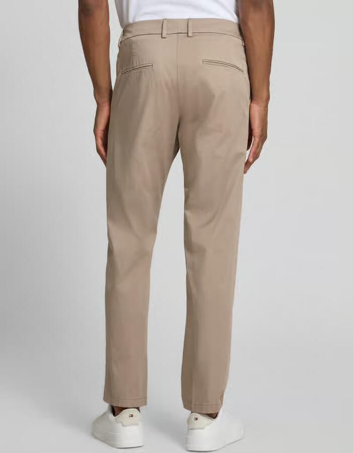 Drykorn Straight fit stoffen broek met steekzakken model 'Ajend'
