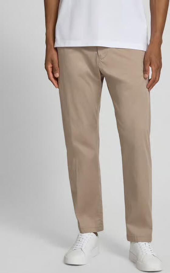 Drykorn Straight fit stoffen broek met steekzakken model 'Ajend' - Foto 3