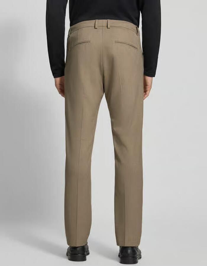 Drykorn straight fit stoffen broek met viscose model 'Ajend' - Foto 2