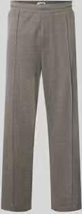 Drykorn straight fit stoffen broek van katoenmix