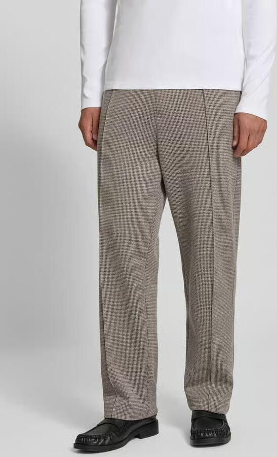 Drykorn straight fit stoffen broek van katoenmix - Foto 3