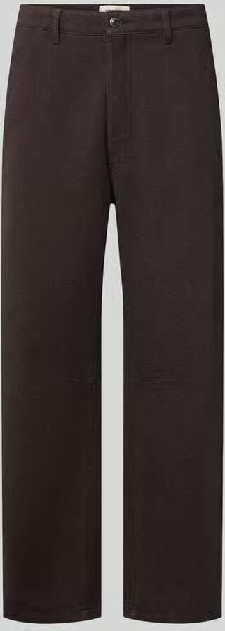 Drykorn straight fit stoffen broek van katoenmix model 'GONAGO'