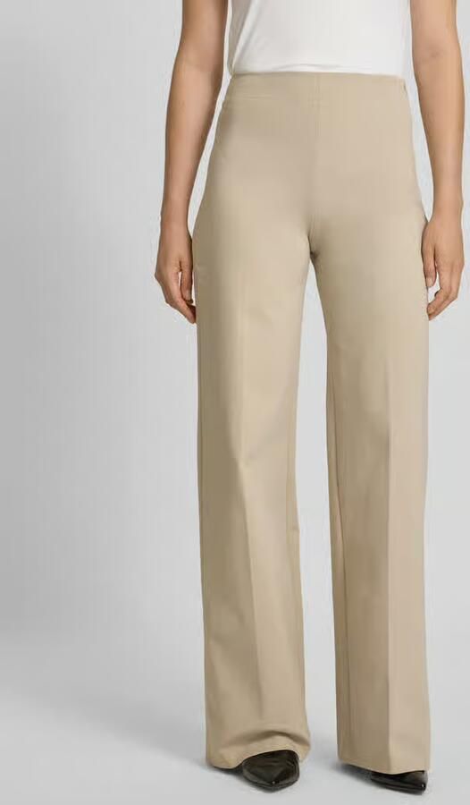 Drykorn Straight leg stoffen broek met bandplooien - Foto 2
