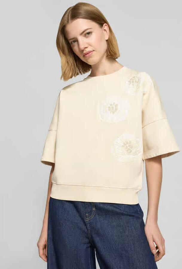 Drykorn sweatshirt met 1 2-mouwen model 'MINDULI'