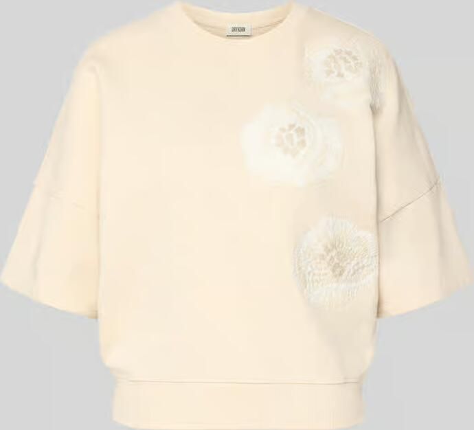 Drykorn sweatshirt met 1 2-mouwen model 'MINDULI' - Foto 2