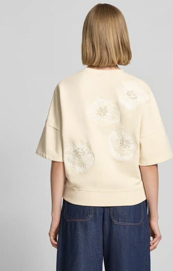 Drykorn sweatshirt met 1 2-mouwen model 'MINDULI' - Foto 2