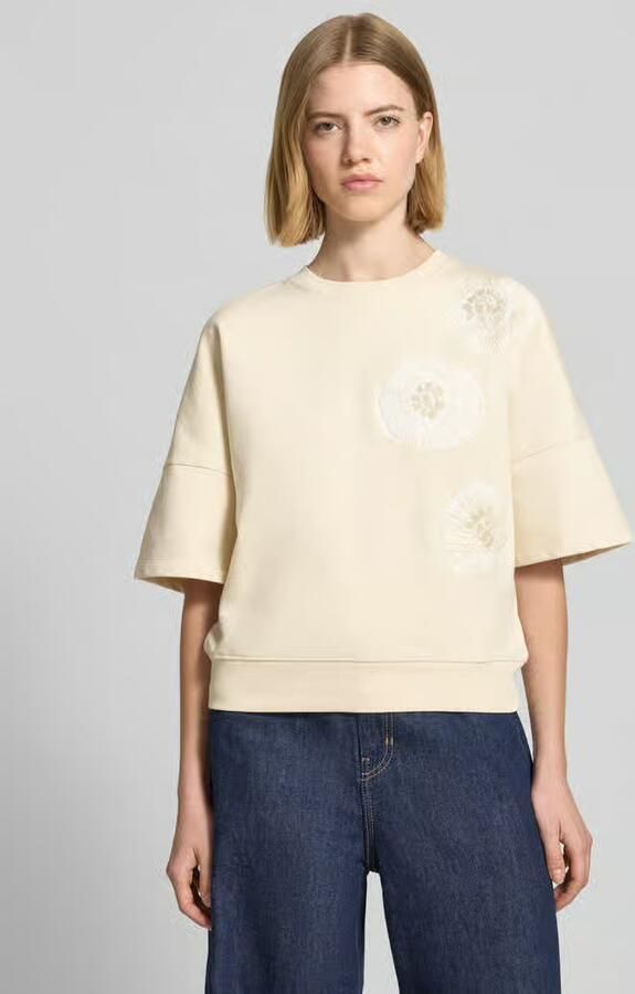 Drykorn sweatshirt met 1 2-mouwen model 'MINDULI' - Foto 3