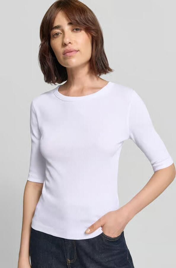 Drykorn T-shirt in riblook model 'SELAY' - Foto 2