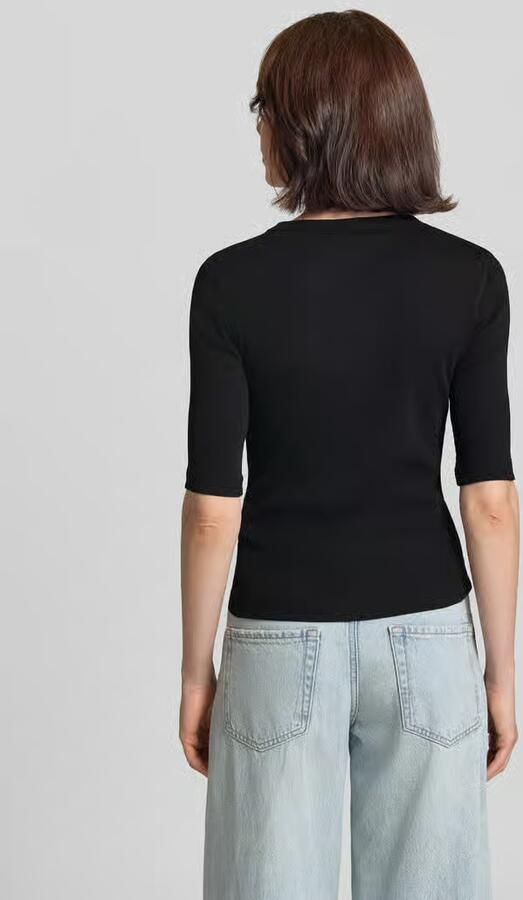 Drykorn T-shirt in riblook model 'SELAY' - Foto 3