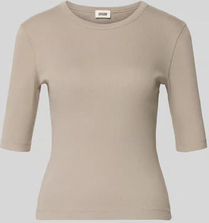 Drykorn T-shirt met 1 2-mouwen model 'SELAY'