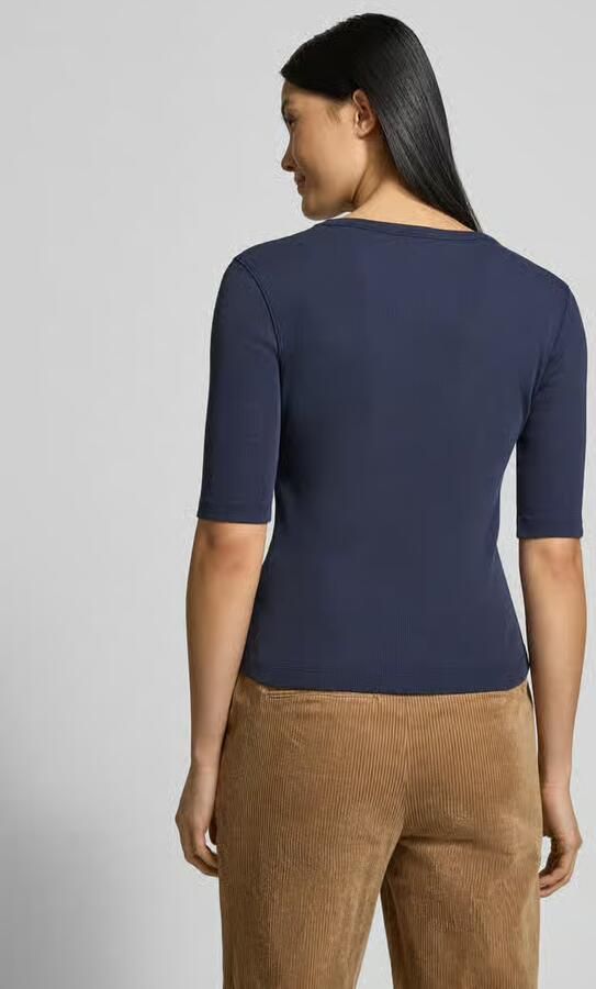 Drykorn T-shirt met 1 2-mouwen model 'SELAY' - Foto 3
