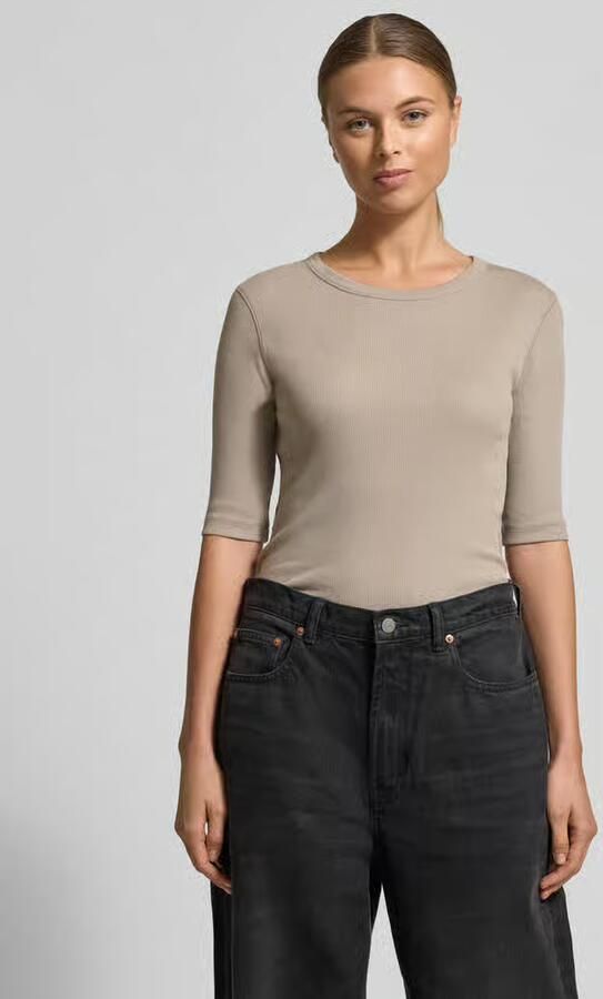 Drykorn T-shirt met 1 2-mouwen model 'SELAY' - Foto 3