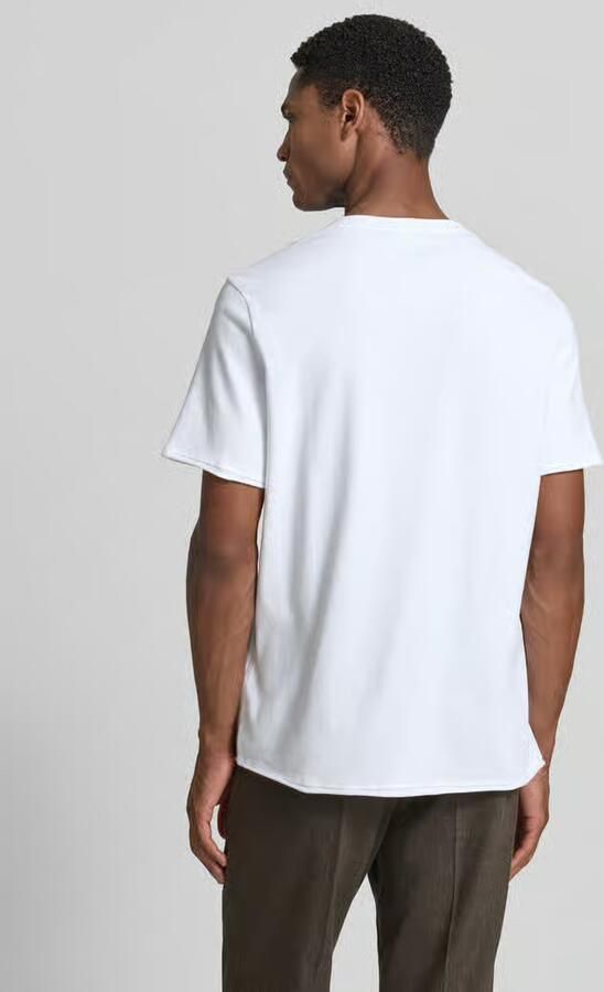 Drykorn T-shirt met korte knoopsluiting model 'ENIL' - Foto 2