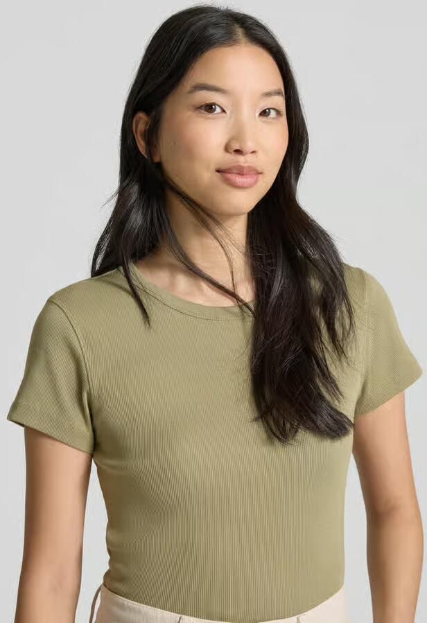 Drykorn T-shirt met ronde hals model 'KOALE'