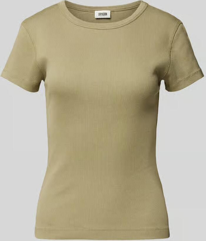 Drykorn T-shirt met ronde hals model 'KOALE' - Foto 2
