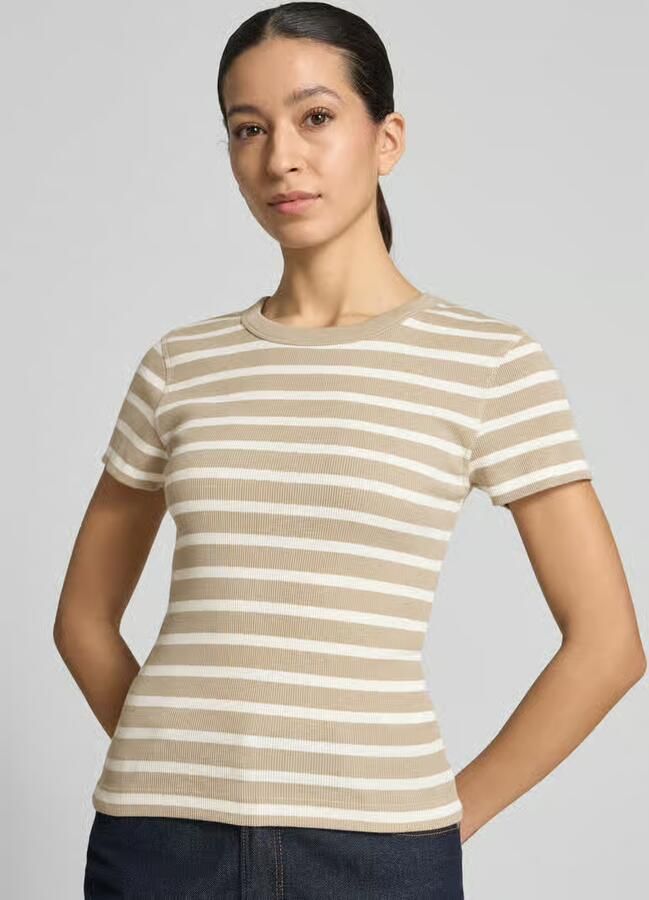Drykorn T-shirt met ronde hals model 'KOALE'