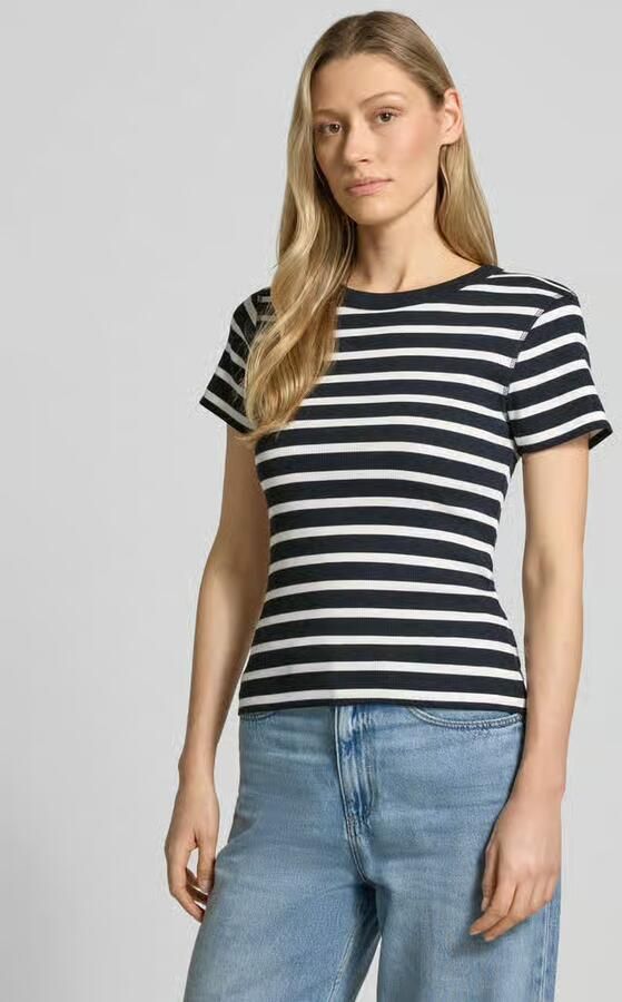 Drykorn T-shirt met ronde hals model 'KOALE' - Foto 3