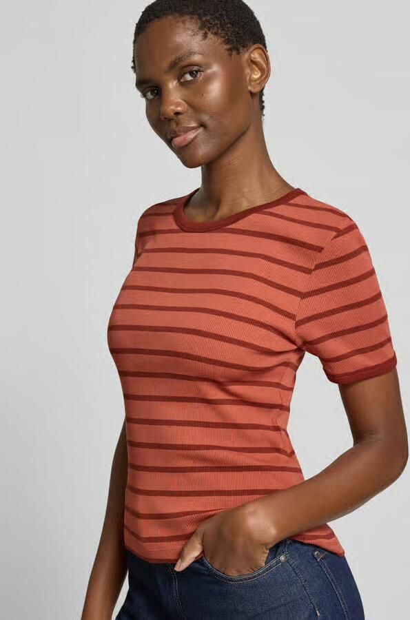 Drykorn T-shirt met ronde hals model 'RILA'
