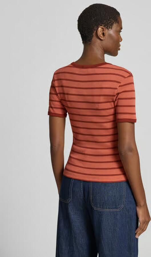 Drykorn T-shirt met ronde hals model 'RILA' - Foto 3