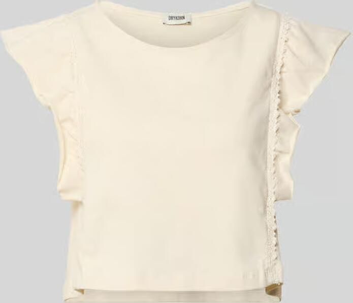 Drykorn T-shirt met vlindermouwen model 'MIRIEL' - Foto 2