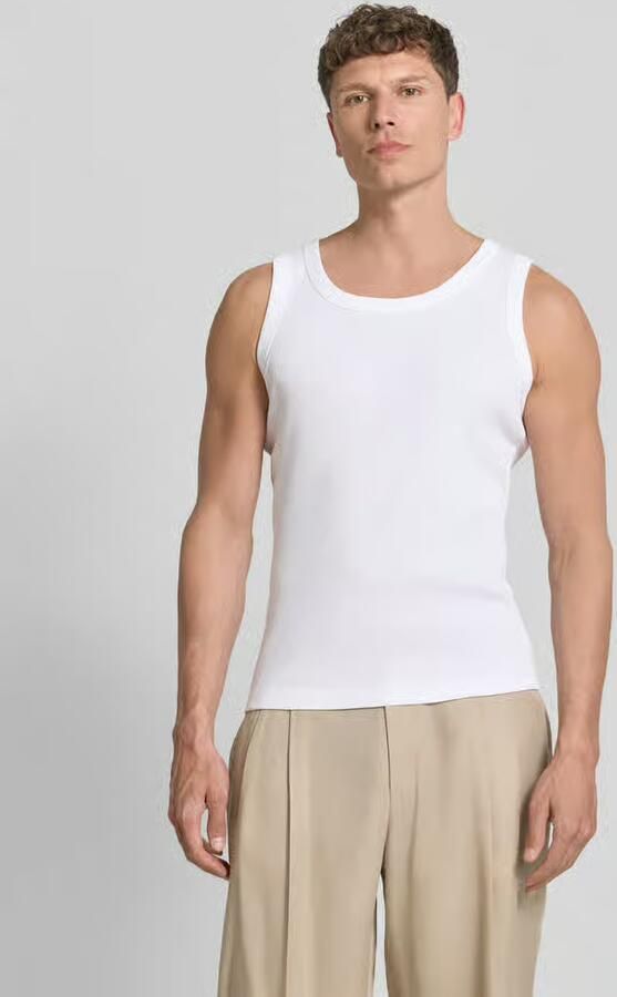 Drykorn Top van fijnrib met ronde hals model 'NATHAN' - Foto 2