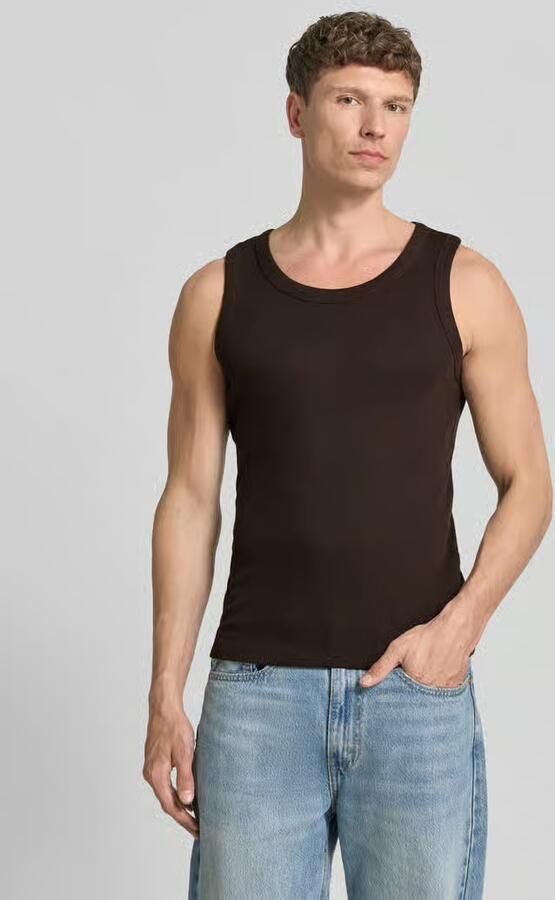 Drykorn Tanktop in riblook model 'Nathan' - Foto 3