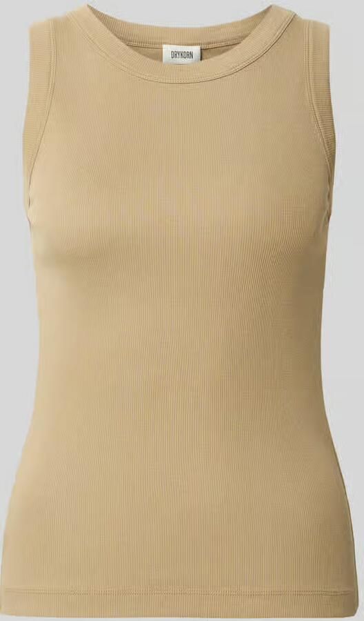 Drykorn Tanktop in riblook model 'OLINA'