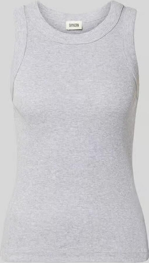 Drykorn Tanktop in riblook model 'OLINA'