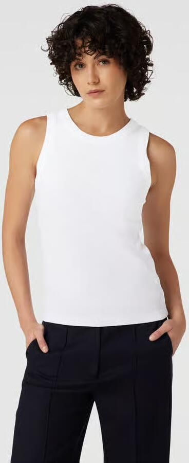 Drykorn Tanktop in riblook model 'OLINA' - Foto 2