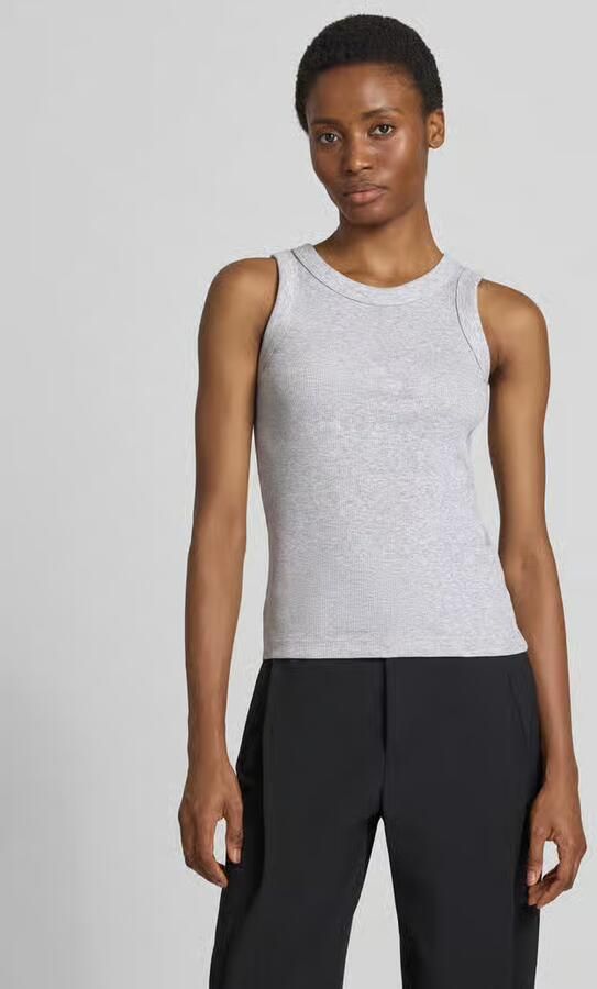 Drykorn Tanktop in riblook model 'OLINA' - Foto 2