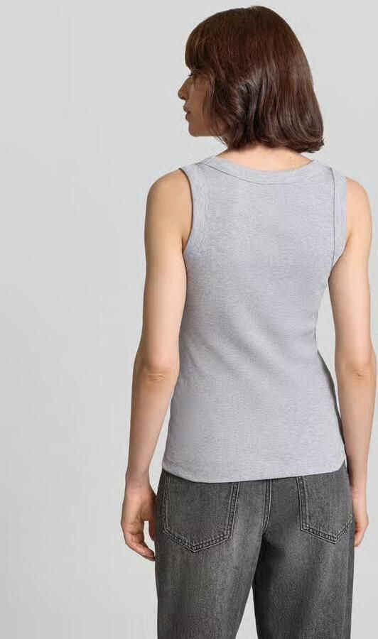 Drykorn Tanktop in riblook model 'TAVIRA' - Foto 3