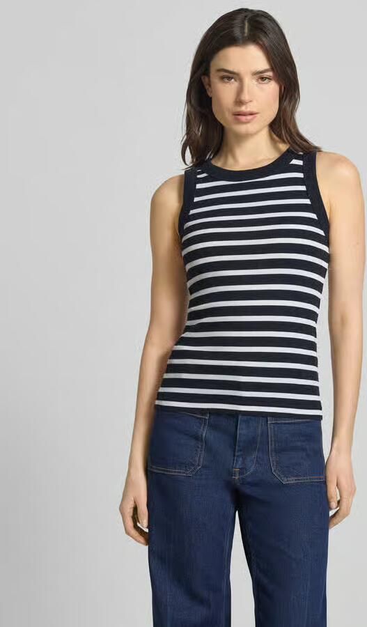 Drykorn Tanktop met ribstructuur model 'OLINA' - Foto 3