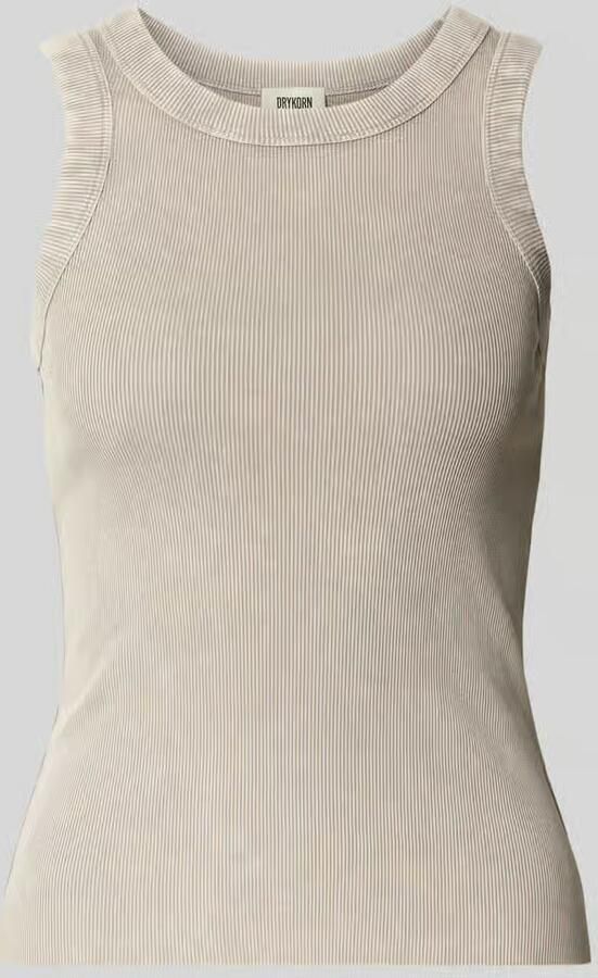 Drykorn Tanktop met ronde hals model 'OLINA' - Foto 2