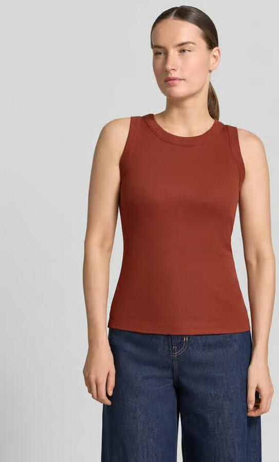 Drykorn Tanktop met ronde hals model 'OLINA' - Foto 3