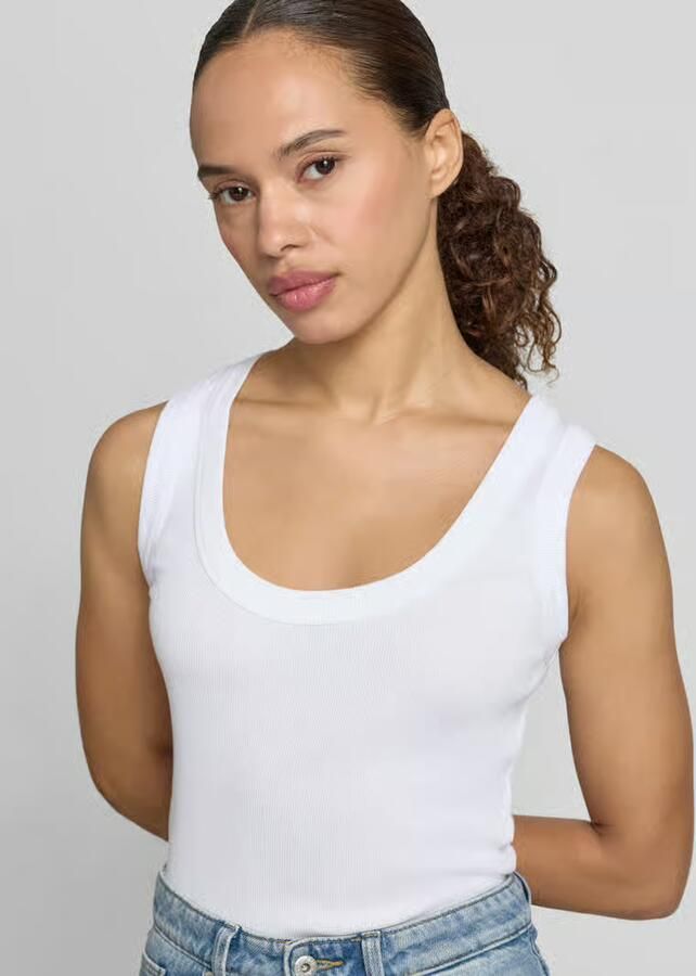 Drykorn Tanktop met ronde hals model 'TAVIRA'