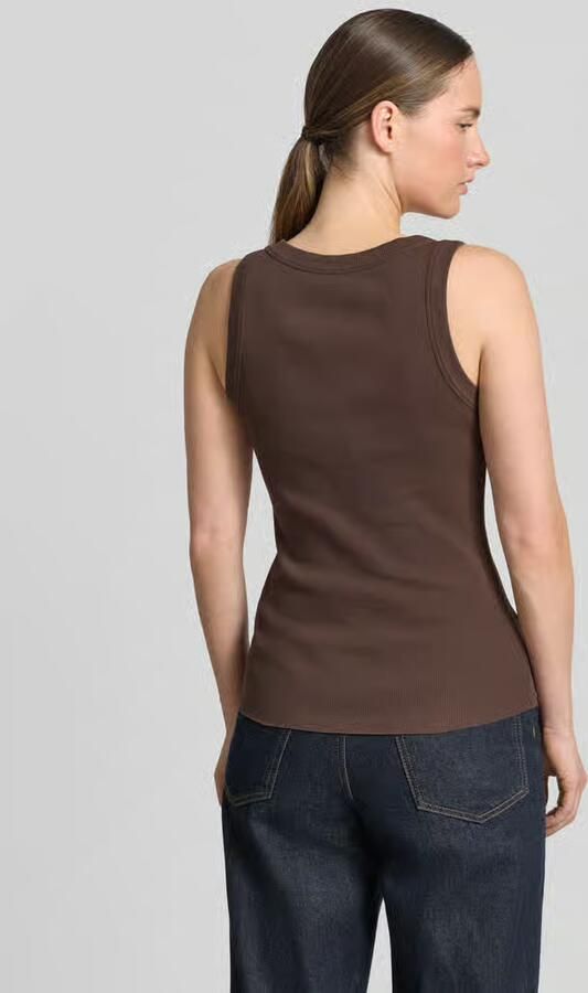 Drykorn Tanktop met ronde hals model 'TAVIRA'