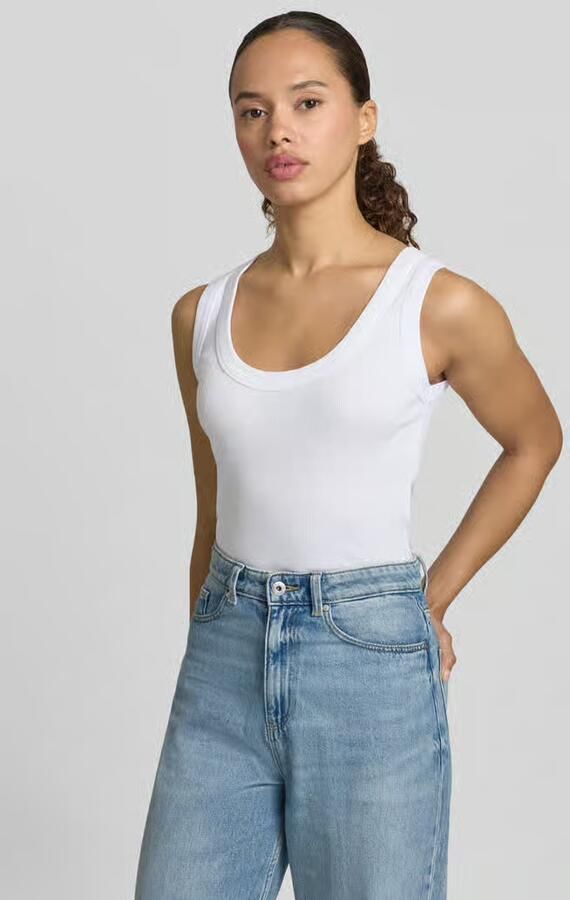 Drykorn Tanktop met ronde hals model 'TAVIRA' - Foto 2