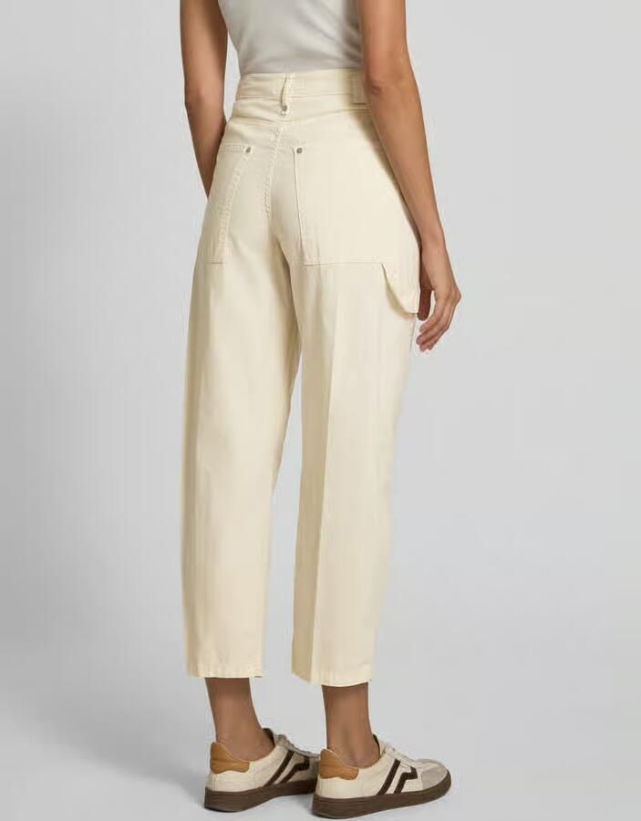 Drykorn Tapered fit broek met structuurmotief model 'QUALIFY' - Foto 2