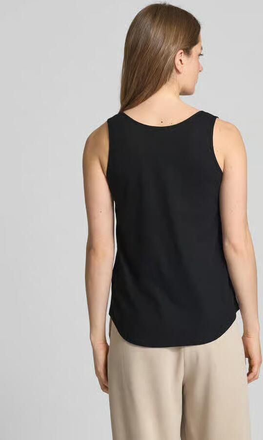 Drykorn Top met bandjes en ronde hals model 'SAIMI'