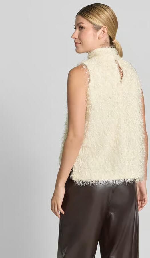 Drykorn Top van effectgaren model 'HALIRA' - Foto 3