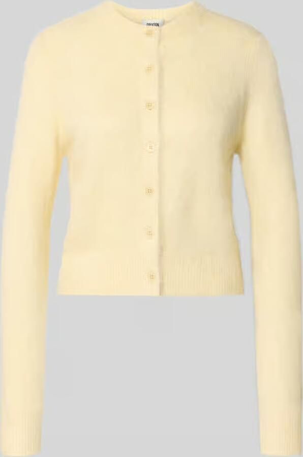 Drykorn Vest met ronde hals model 'GLENNA'