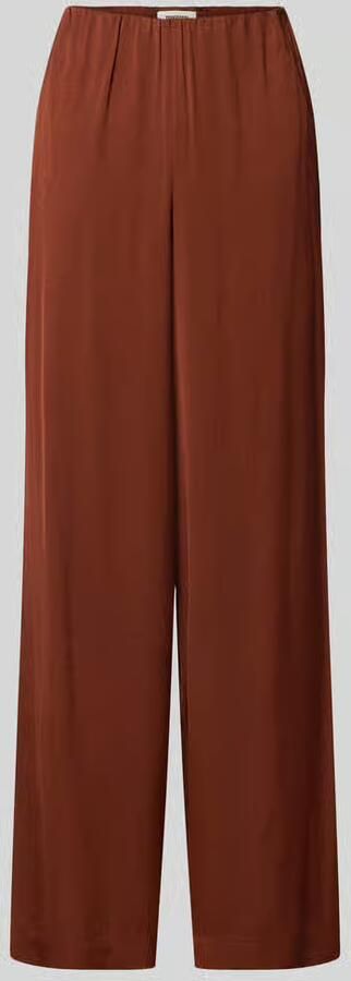 Drykorn Wide fit broek met elastische band model 'Tweezer'