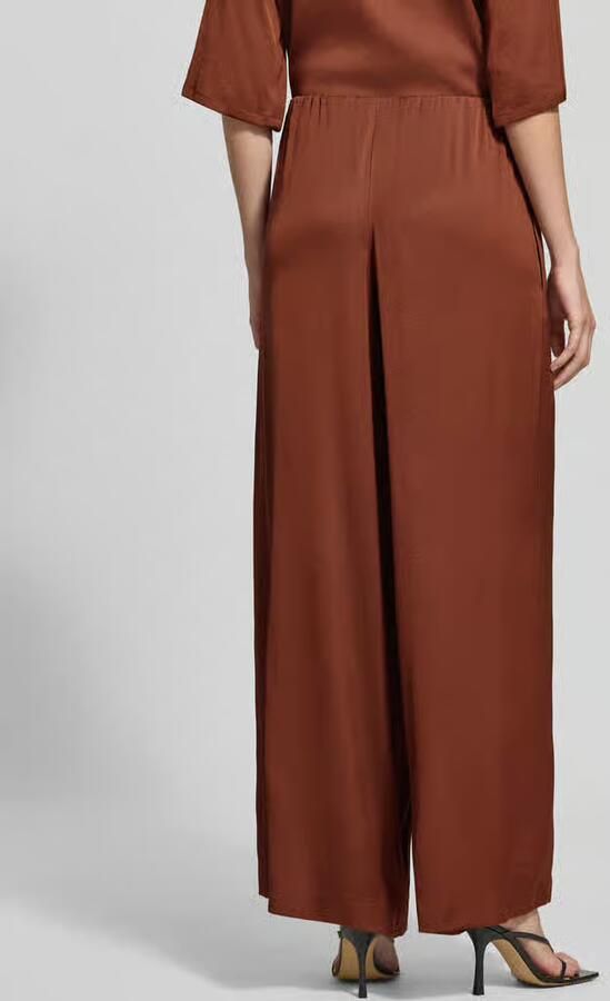 Drykorn Wide fit broek met elastische band model 'Tweezer' - Foto 2