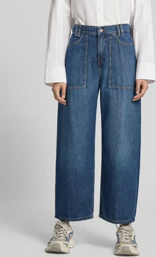 Drykorn wide fit jeans met katoenanteil model 'Derive' - Foto 3