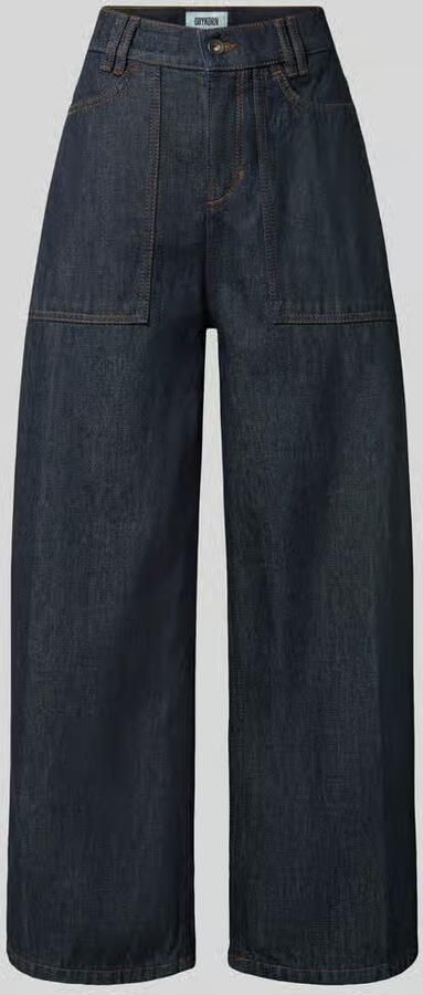 Drykorn wide fit jeans met katoenanteil model 'Derive' - Foto 3