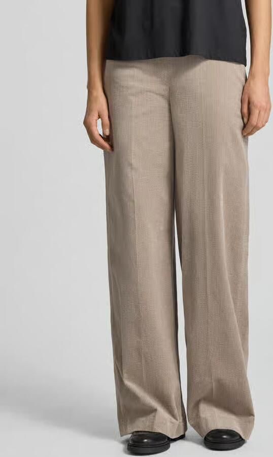 Drykorn Wide fit stoffen broek in ribcordlook model 'Before' - Foto 2