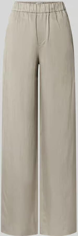 Drykorn wide fit stoffen broek met elastische band model 'Consider' - Foto 2